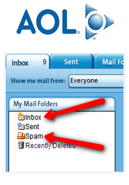 AOL Menu